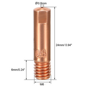 15AK MIG WELDING CONTACT TIPS 0.8mm
